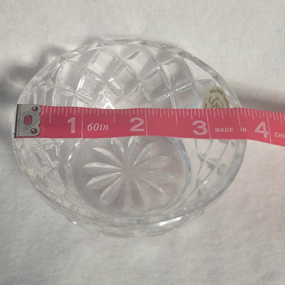 Lenox Collections Crystal Diamond 3.5 Bowl - Picture 2 of 4